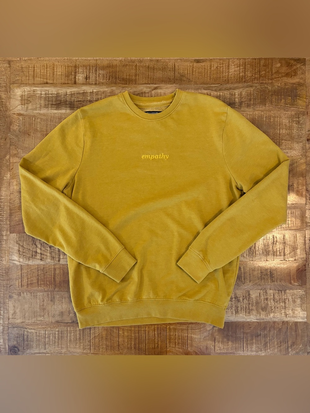 Blind Rooster ‘Empathy’ Embroidered Crewneck Sweatshirt